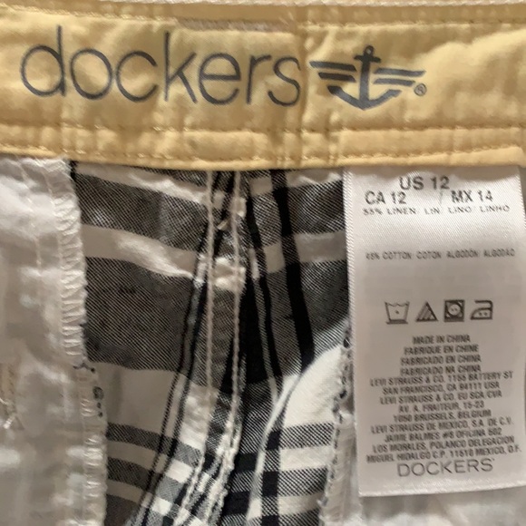 Dockers Linen Cotten blend shorts - Picture 3 of 3